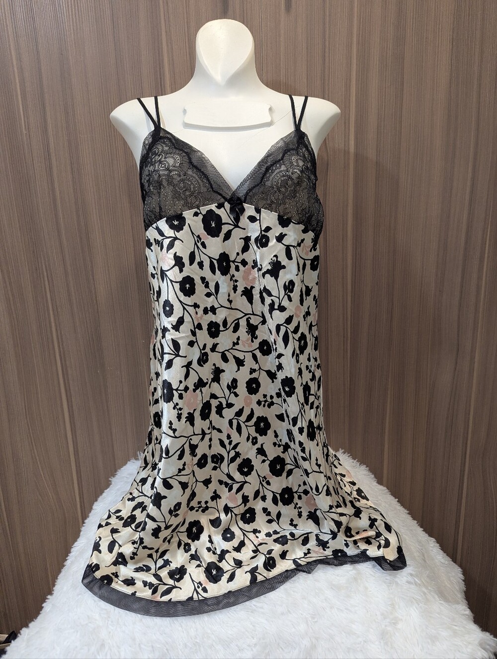 NWT Oscar de la Renta Pink Label Moonlit Garden Chemise Nightgown XL MSRP $79